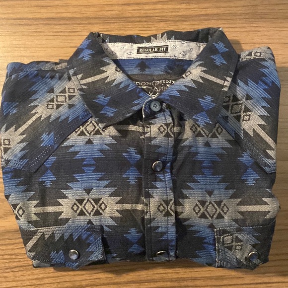 MoonShine Spirit Men’s LongSleeve Western Shirt - Picture 1 of 6
